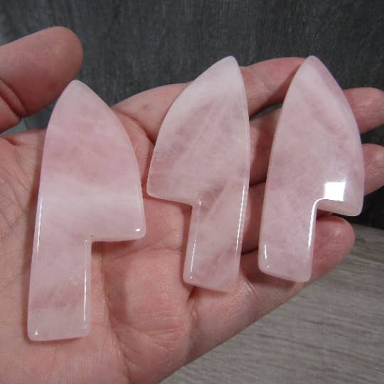 Rose Quartz Shaped Athame
