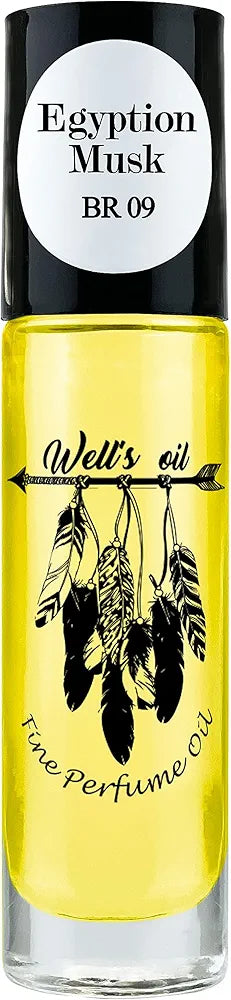 Well's Oil Prefume Roller - Egyptian Musk