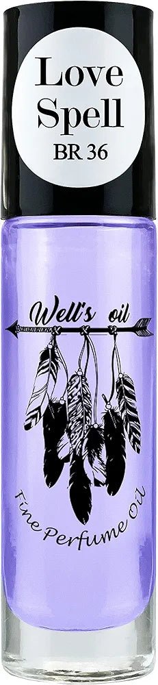 Well's Oil Prefume Roller - Love Spell