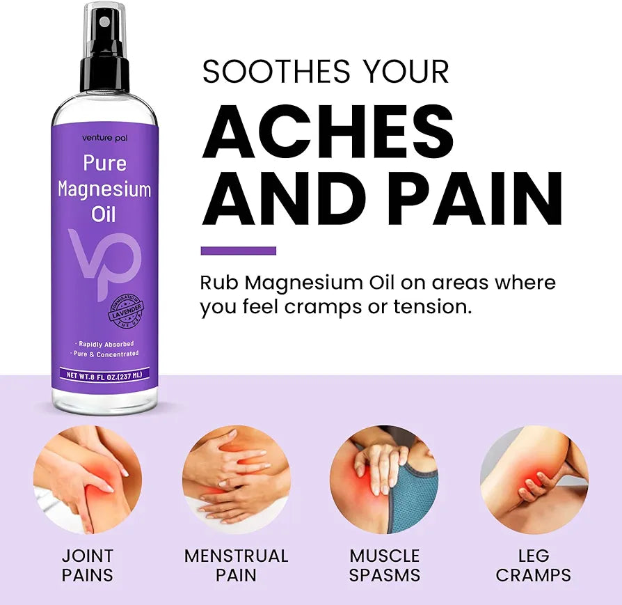 Lavender Magnesium Oil 8oz