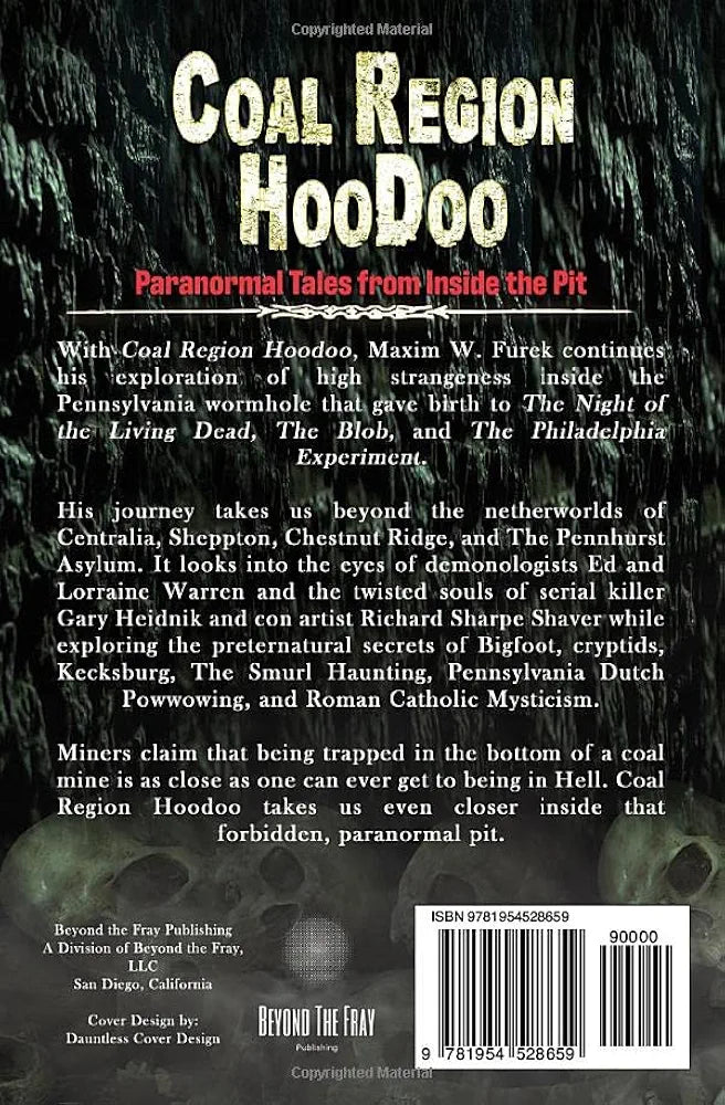 Coal Region Hoodoo, Author Signed
