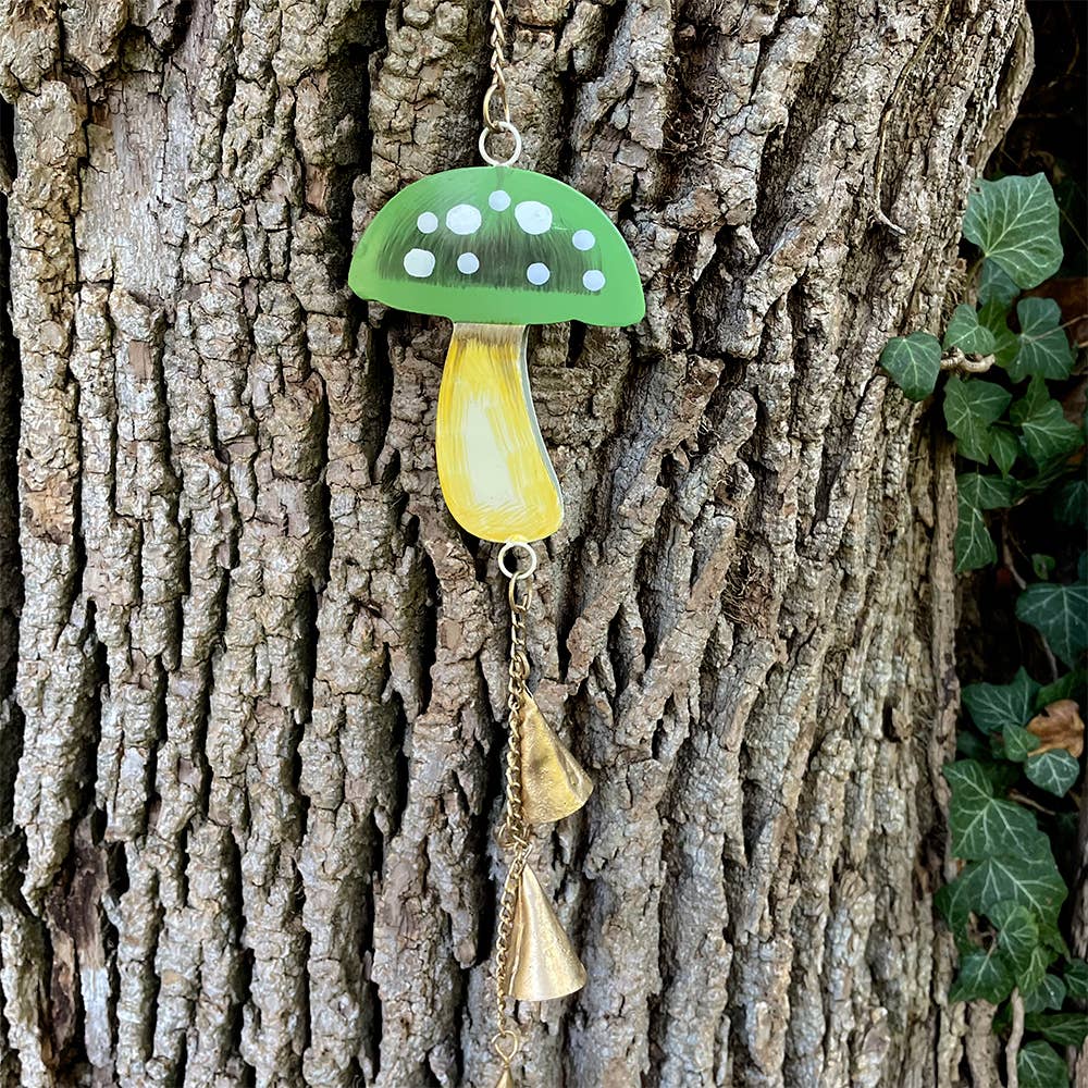 Funky Mushroom Wind Chime