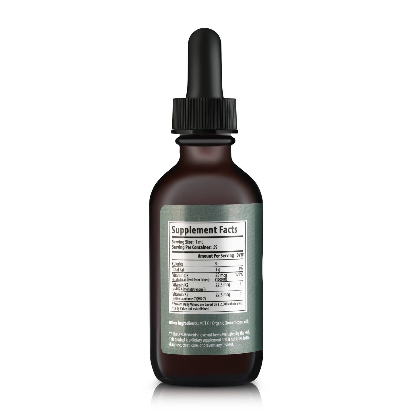 Vitamin D3 + K2 Drop Supplements
