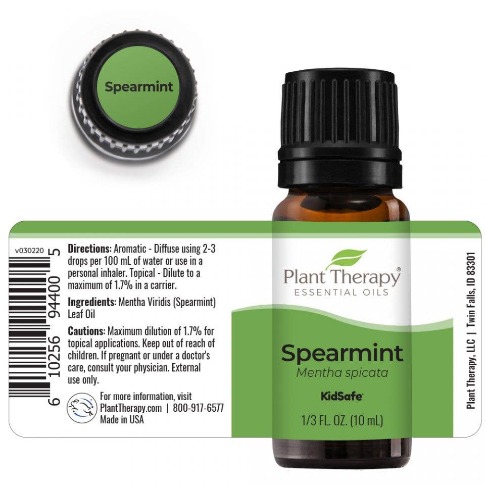 Spearmint Essential Oil 10ml ( Kidsafe )