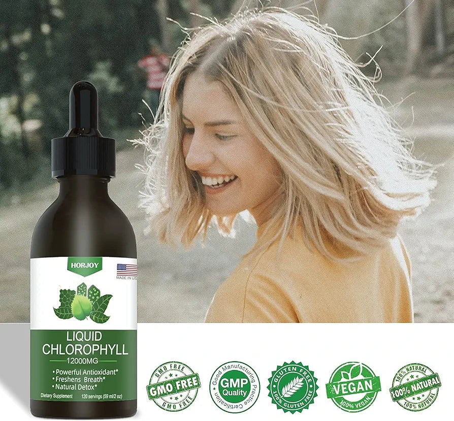 Chlorophyll Liquid Drops - 100% Natural