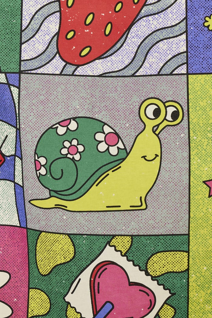 Trippy Hippie Tapestry 3' by 3 1/2'