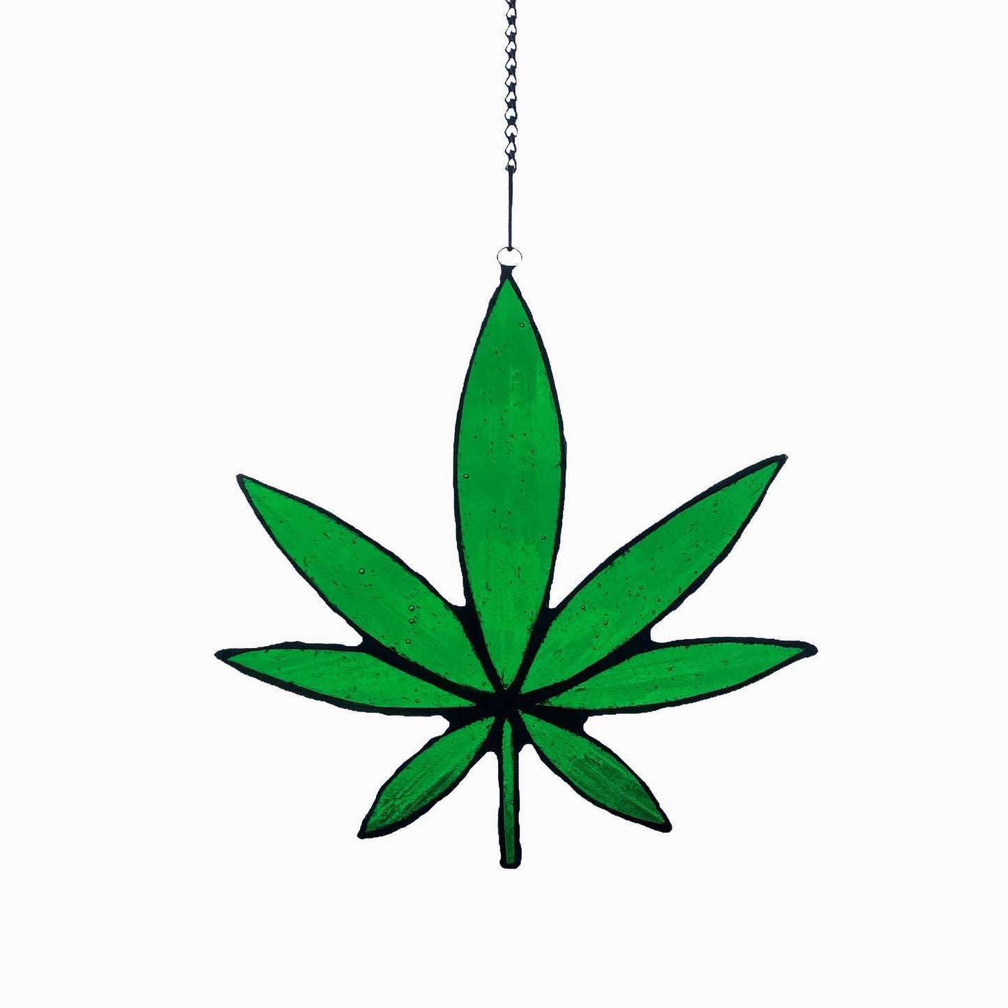 Indi Green Window Panel - Stainglass