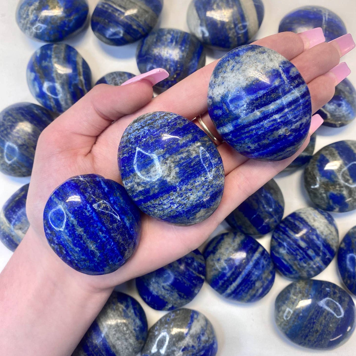 Lapis Lazuli Palm Stone