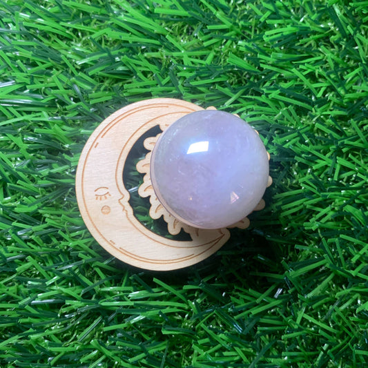Mini Moon & Sun Sphere / Crustal Ball Stand