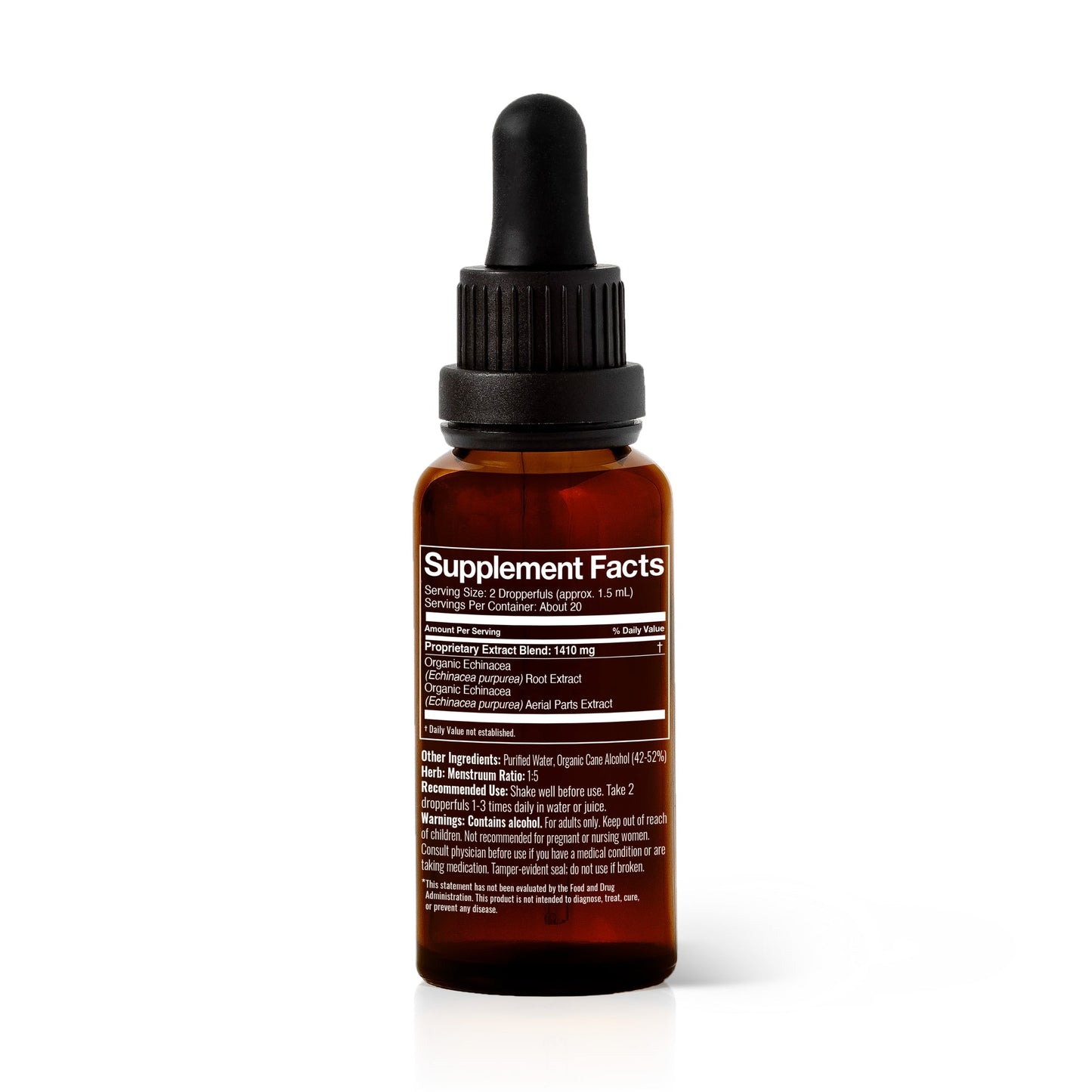 Echinacea Blend Herbal Organic Tincture