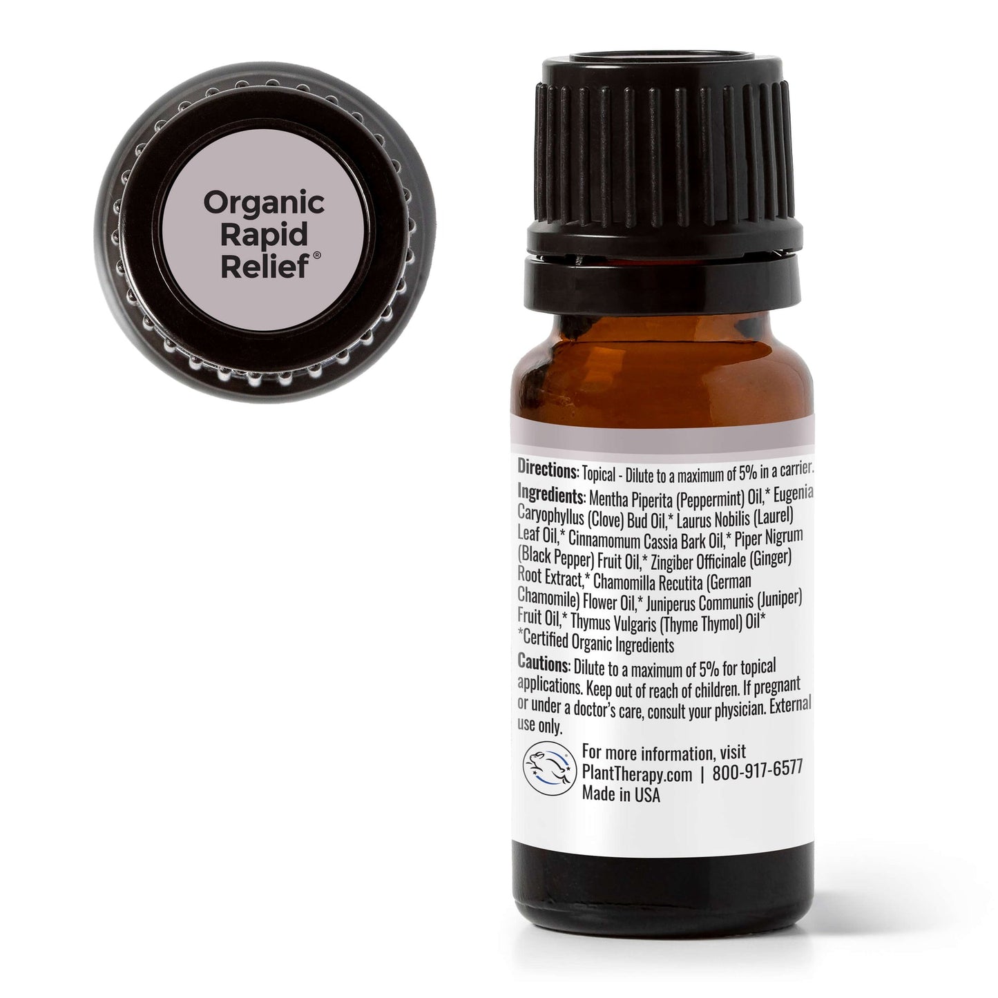 Organic Rapid Relief Essential Oil 10 ml