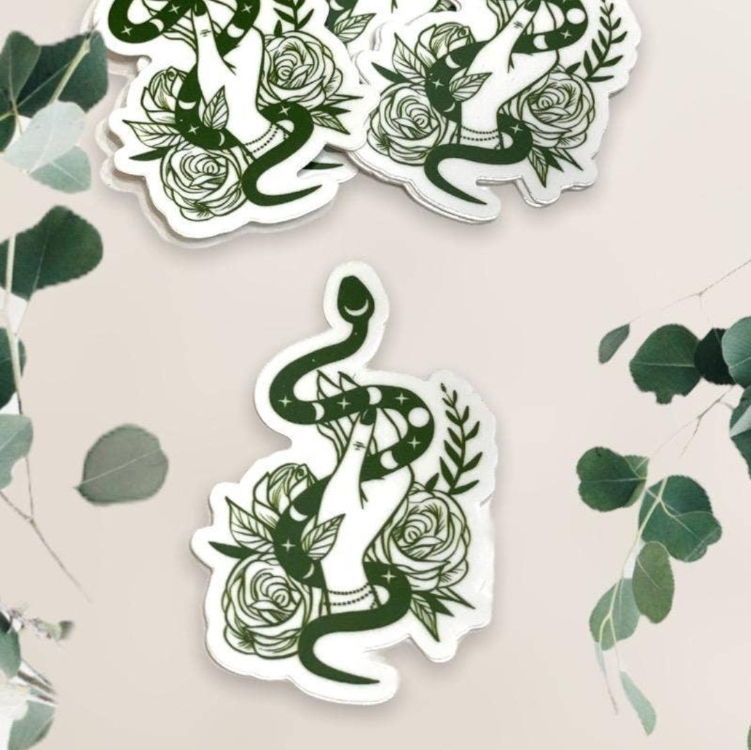Green Goddess Sticker