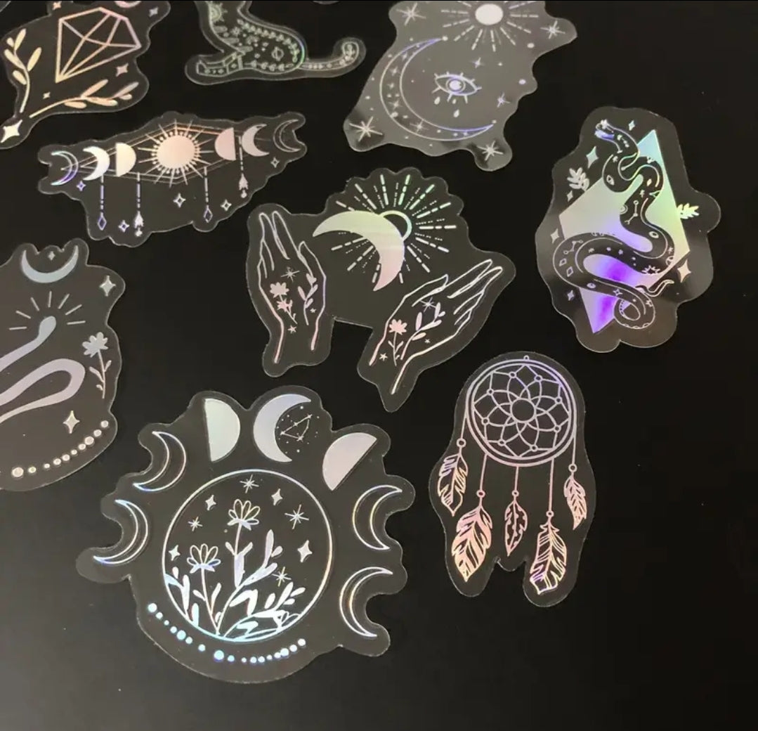 Halographic Stickers (Pack of 5)