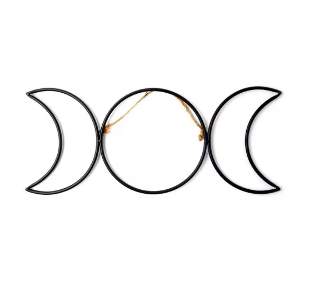Iron Wire Moon Phases 18"