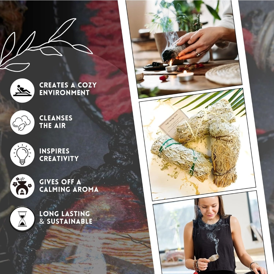 Sandalwood Sage Smudge Sticks
