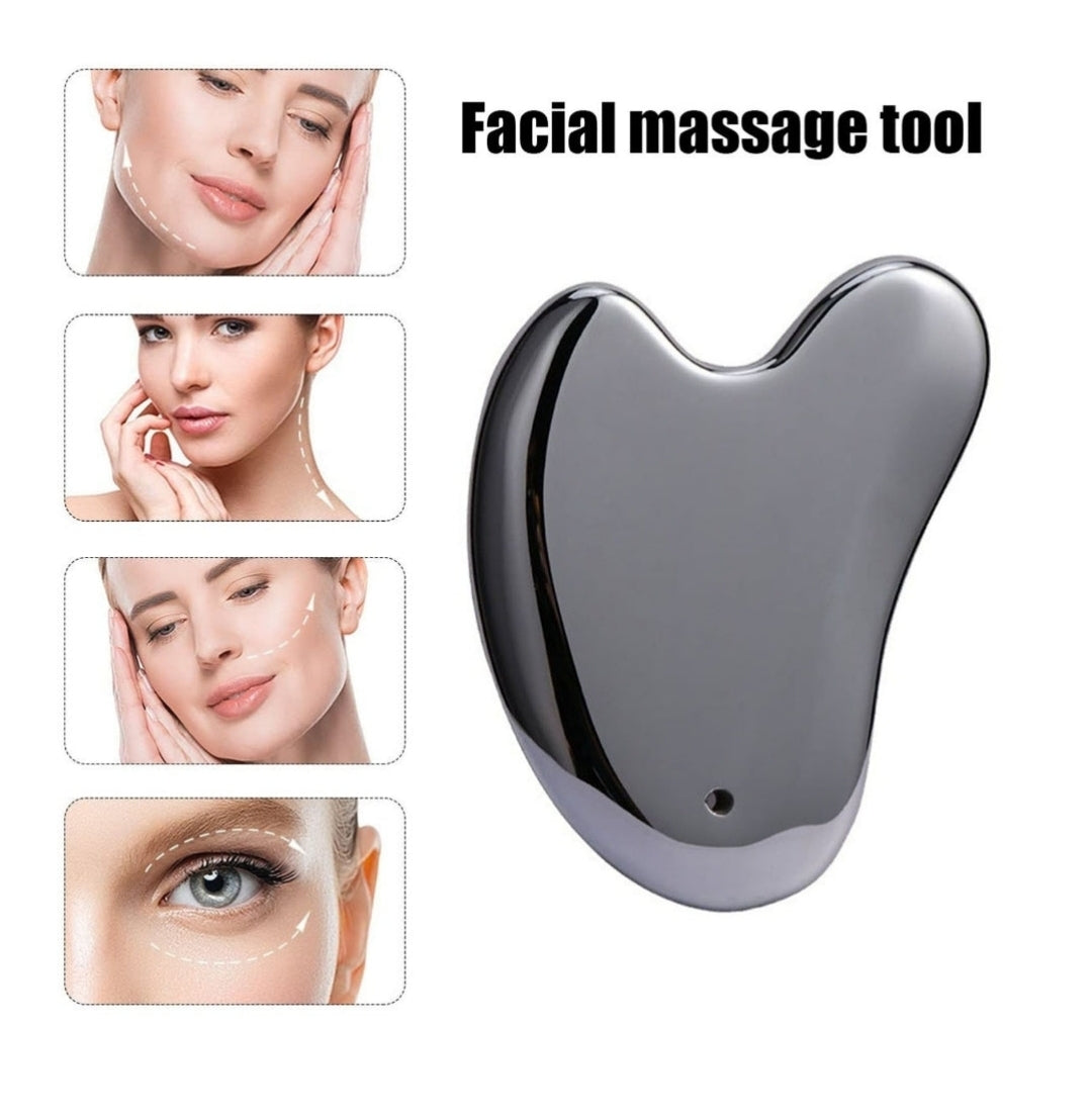 Terahertz Stone Gua Sha Scraping Tools Lymphatic Drainage Massager Pain Relief Facial Energy Beauty Tools