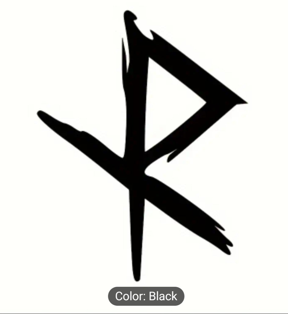 Safe Travels Bind Rune Vinyl Sticker / Car Decal