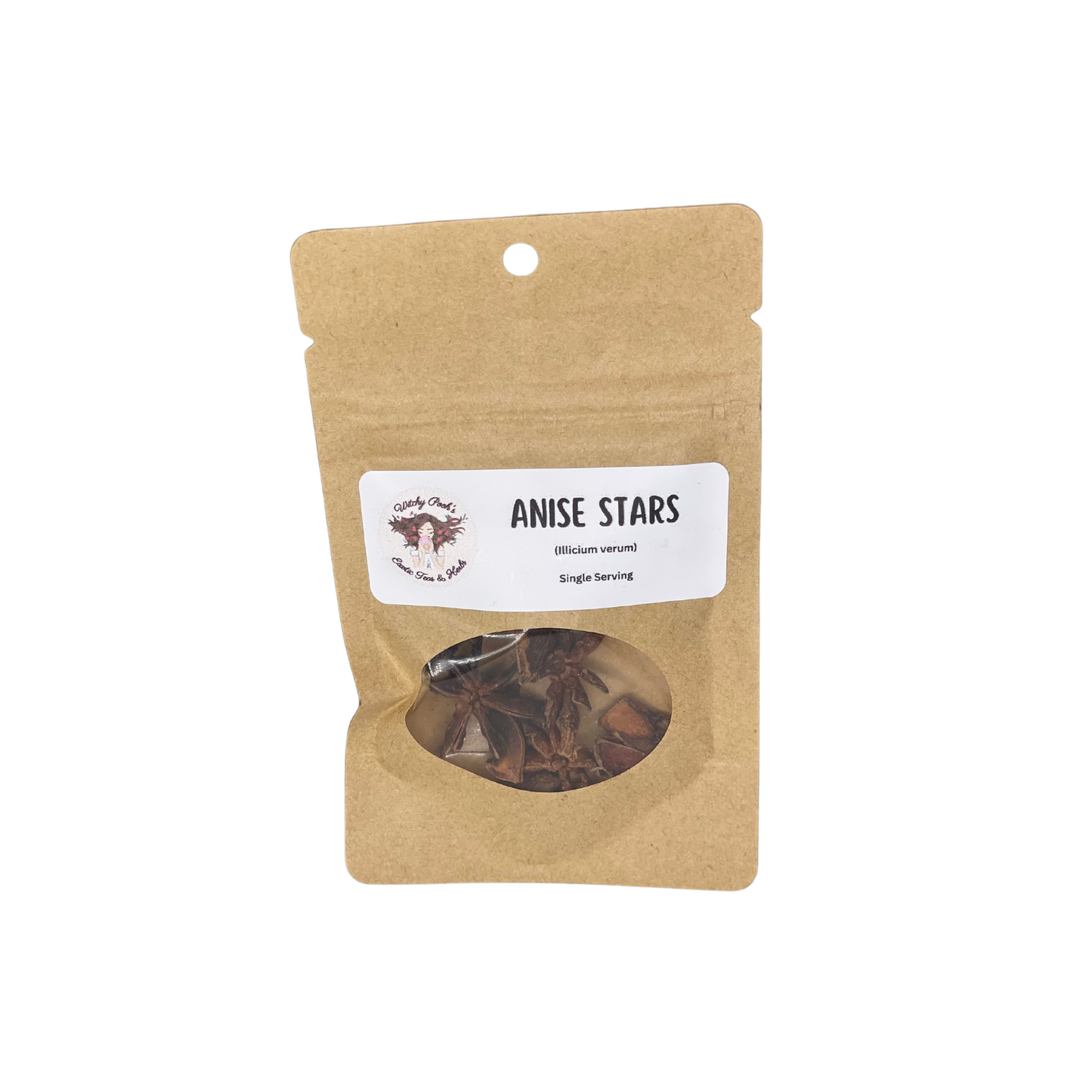 Anise Stars, Whole and Pieces Herb