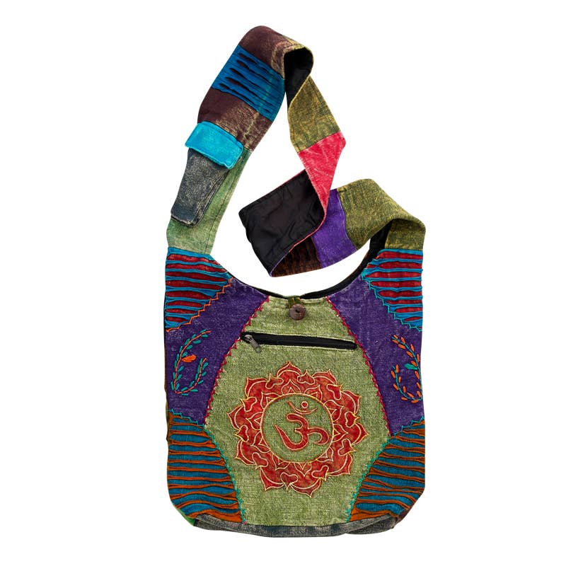 Om Lotus Monk Bag / Purse