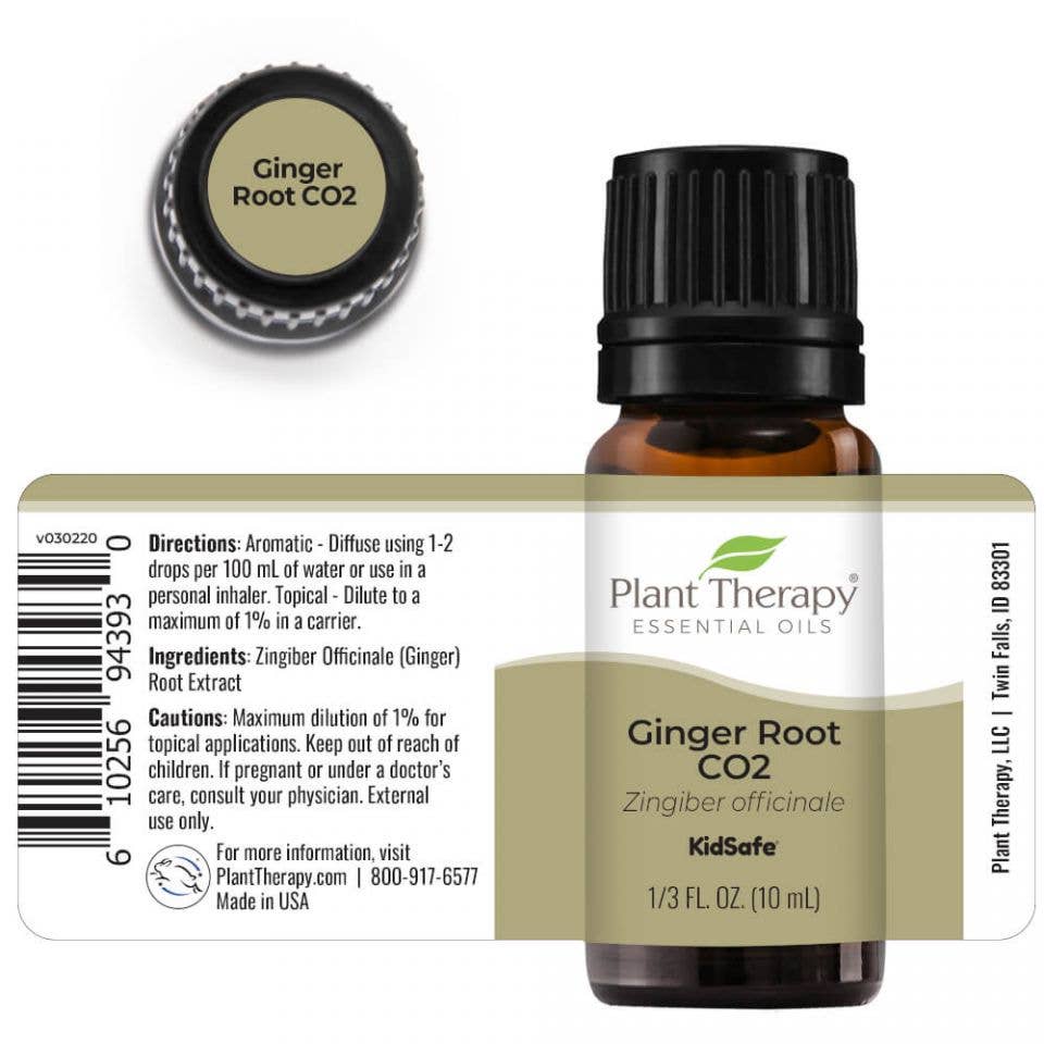 Ginger Root Essential Oil 10ml CO2