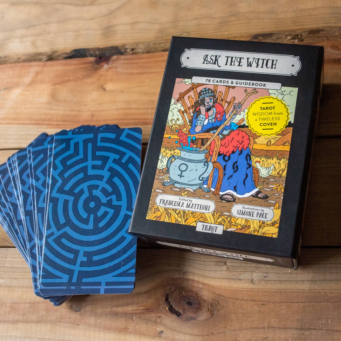Ask the Witch Tarot-78 Cards & Book: Halloween/Samhain Deck