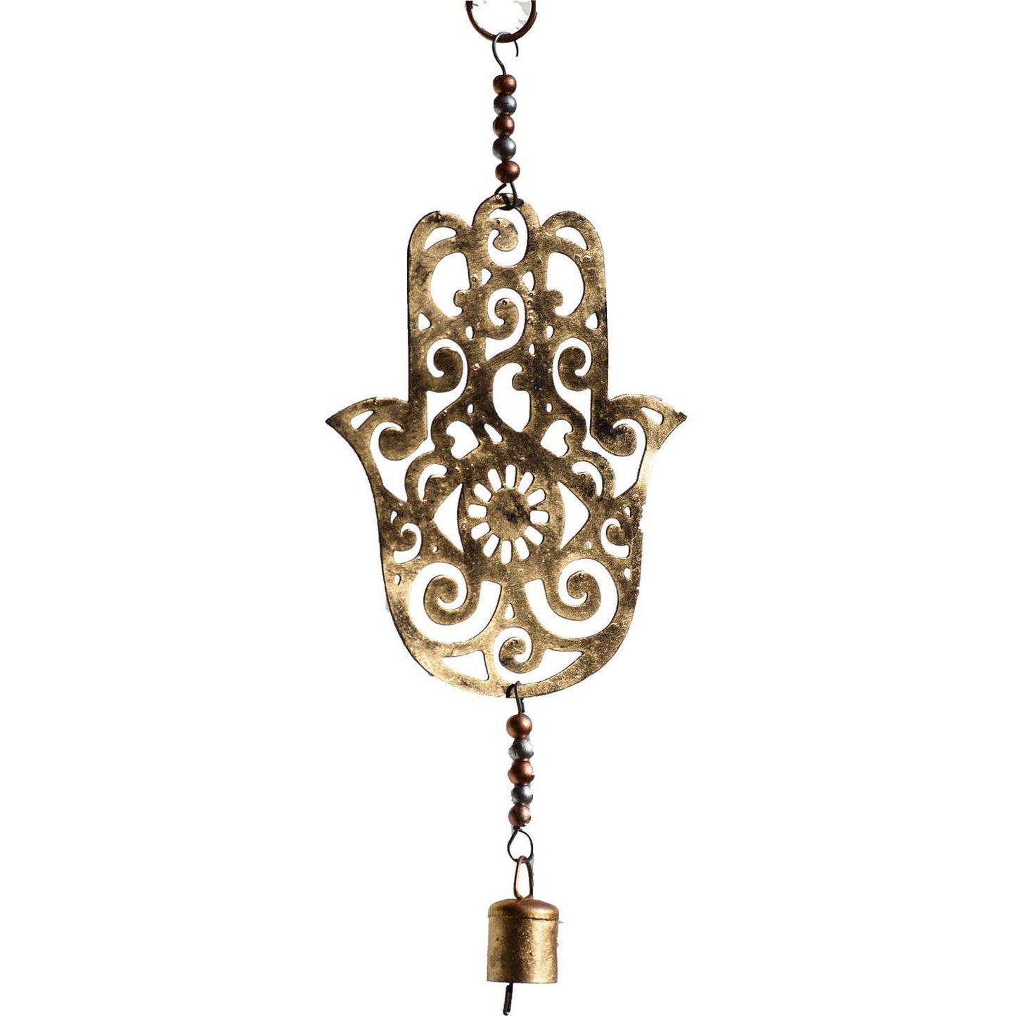 Hamsa Ribbon Wind Chime