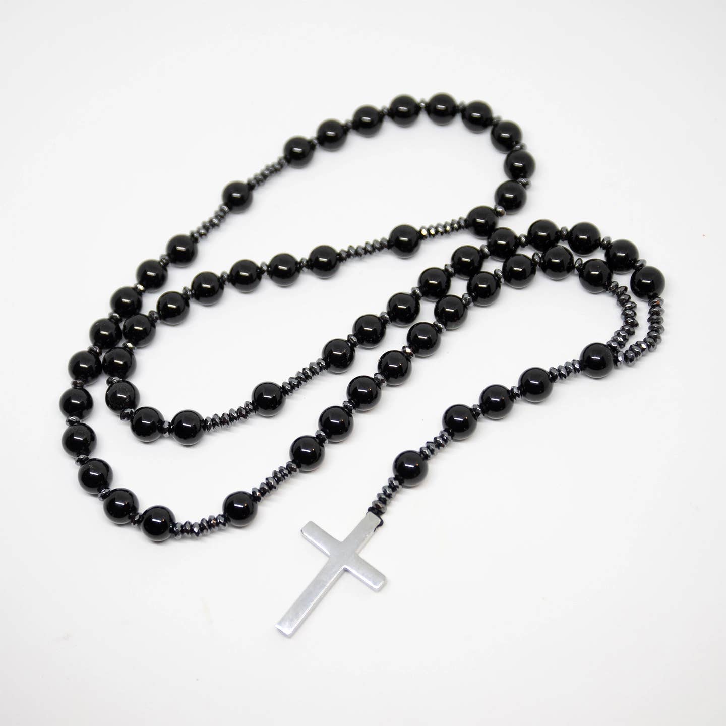 Black Obsidian Rosary - Prayer Beads - 8mm