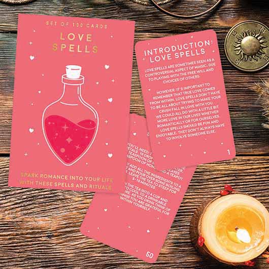 Love Spells - 100 Spells and Rituals for Happiness and Success