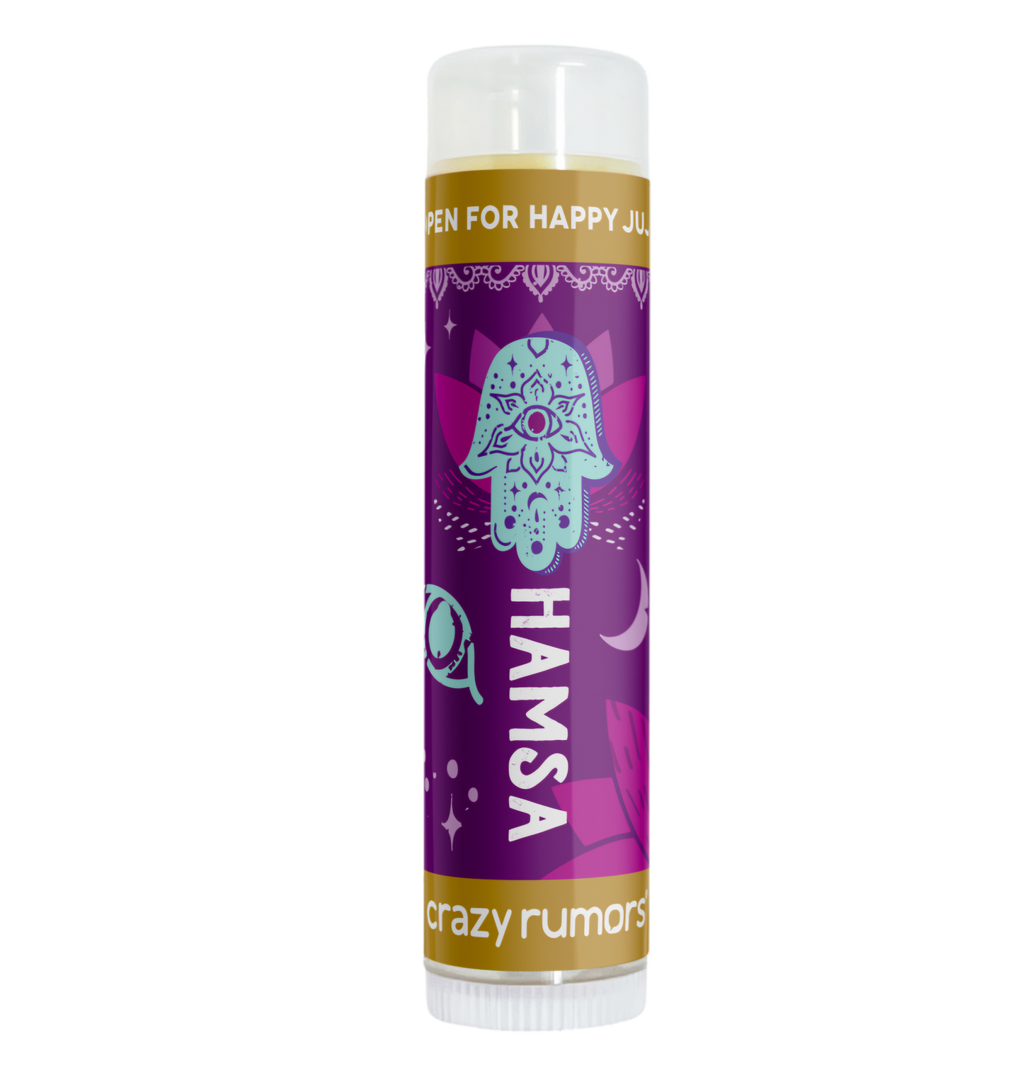 HAMSA - HAPPY JUJU LIP BALM (100% NATURAL + VEGAN)
