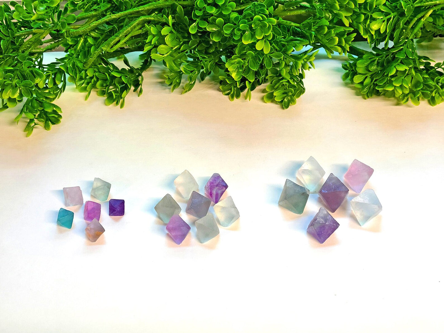 Fluorite Octahedral Crystals