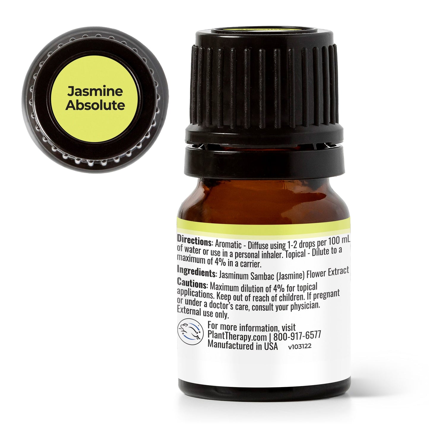 Jasmine Absolute Essential Oil 2.5 ml ( Kidsafe )