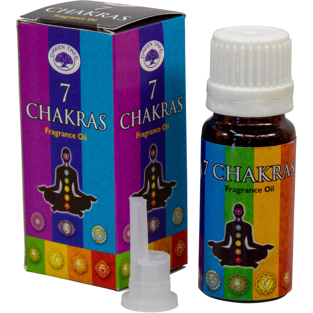 Green Tree Fragrance Oil 10ml - 7 Chakras