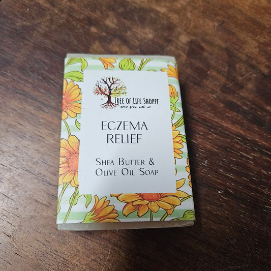 Eczema Relief Soap - Shea Butter & Olive Oil Soap