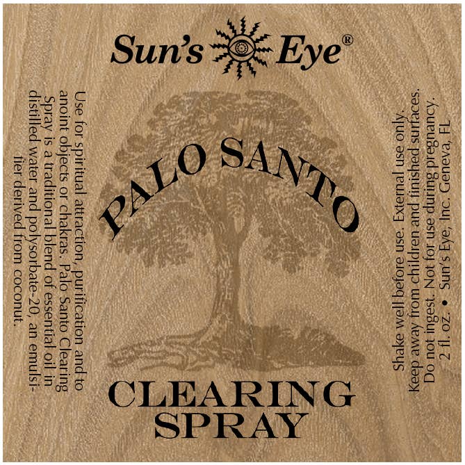 Palo Santo Spray 2 fl oz