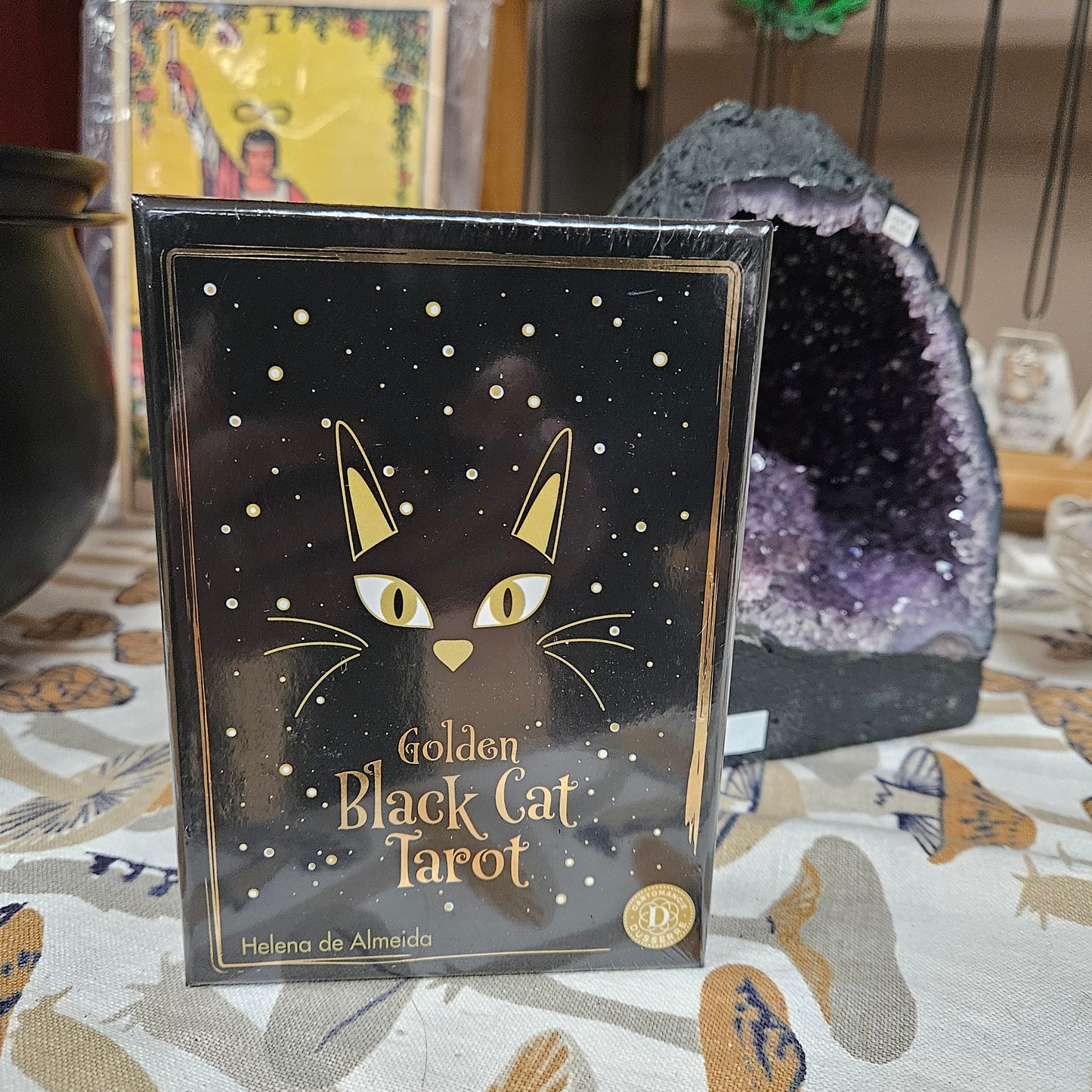 Golden Black Cat Tarot