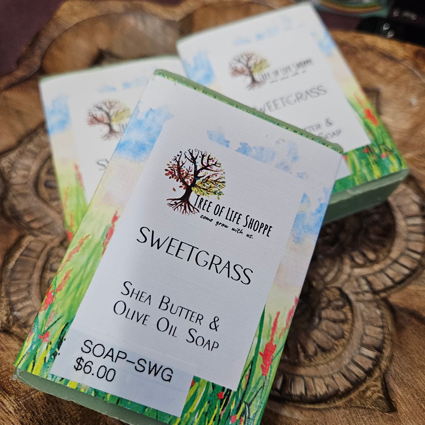 Sweetgrass - Shea Butter & Olive Oil Soap