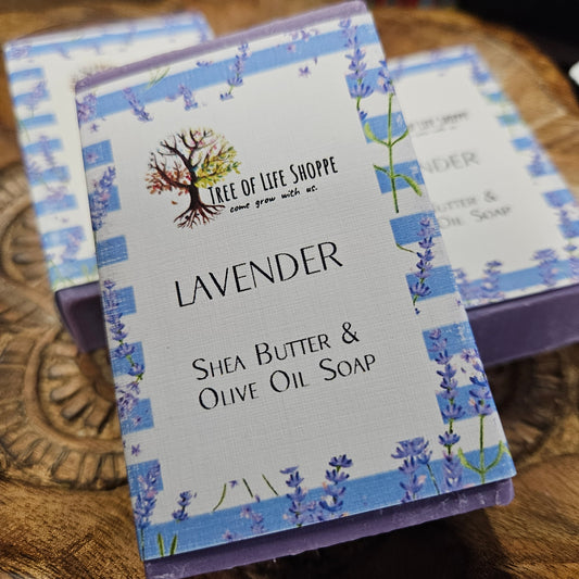 Lavender Soap - Shea Butter & Olive Oil Soap