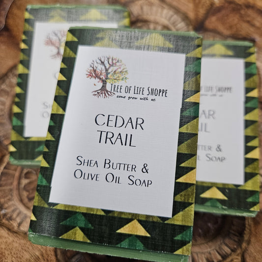 Cedar Trail Soap - Shea Butter & Olive Oil Soap