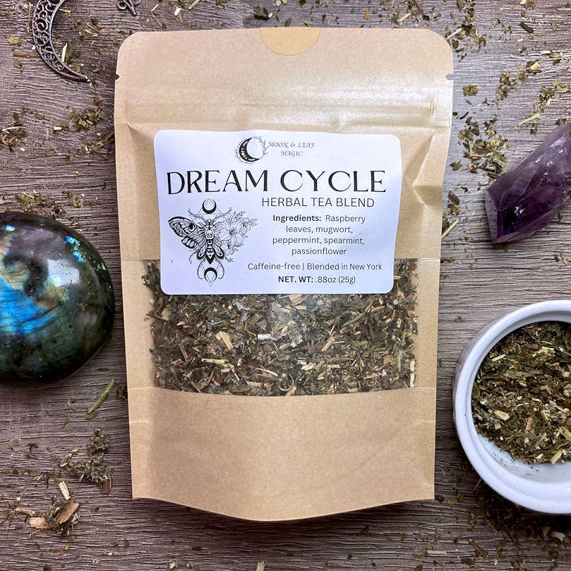 Dream Cycle Herbal Loose Leaf Tea Blend with Mugwort