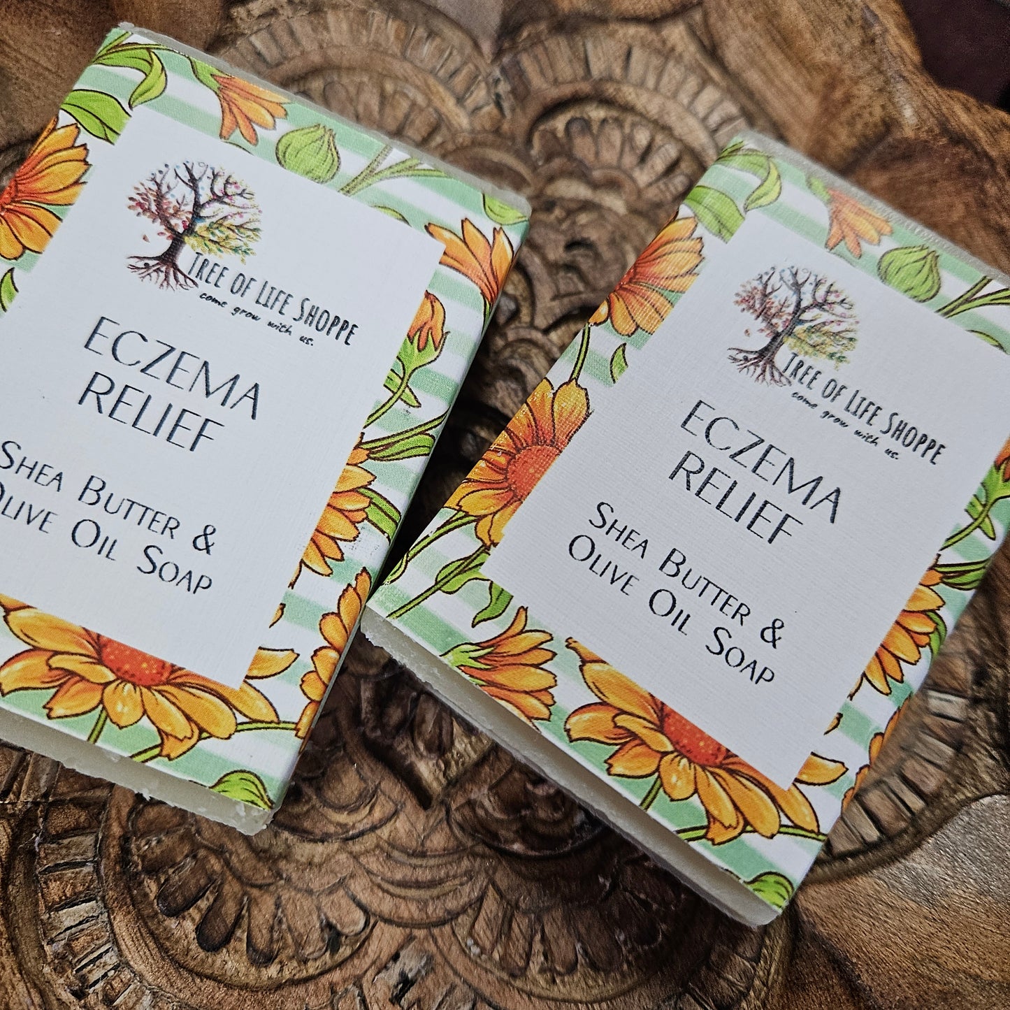 Eczema Relief Soap - Shea Butter & Olive Oil Soap