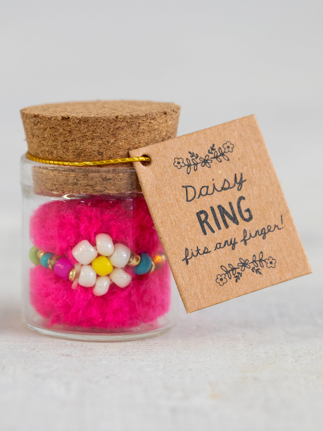 Daisy Rings - Gift Bottle