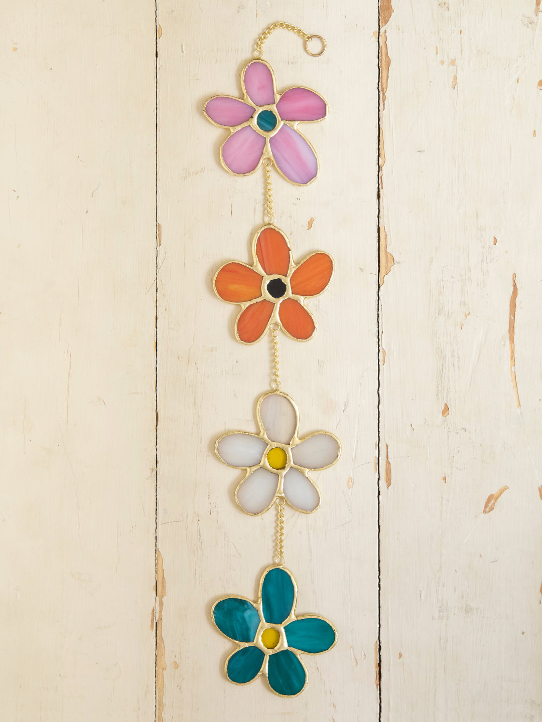 Stained Glass Mobile - Flowers