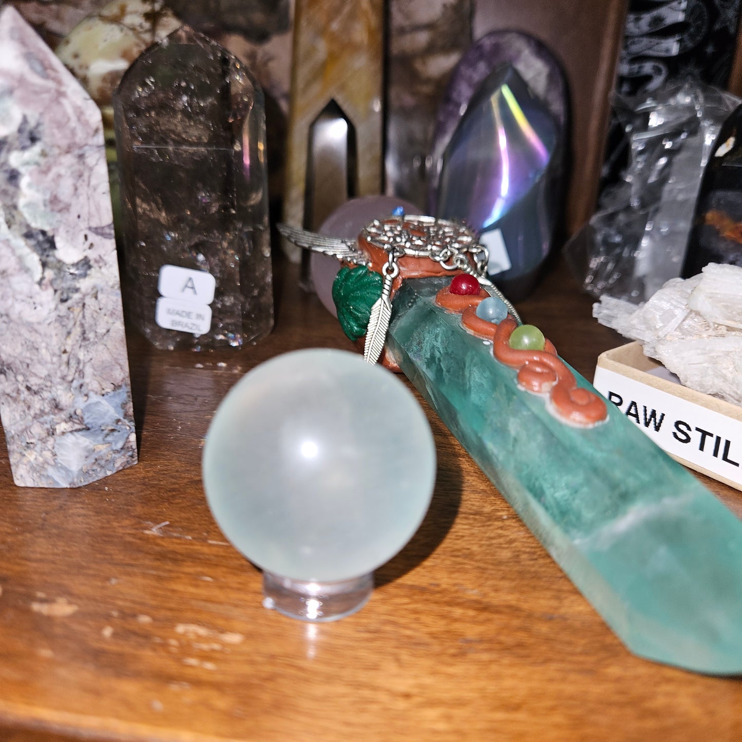 Fluorite, Green - Sphere 1"