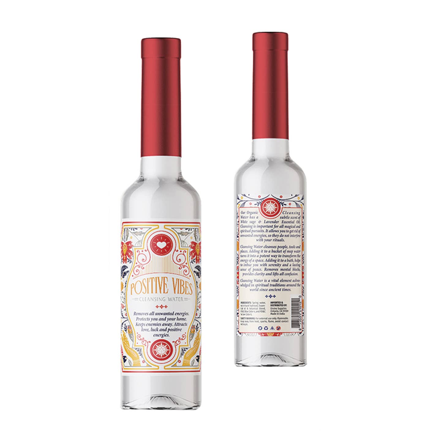 Postive Vibes Spiritual Cleansing Water (7.5 oz.)