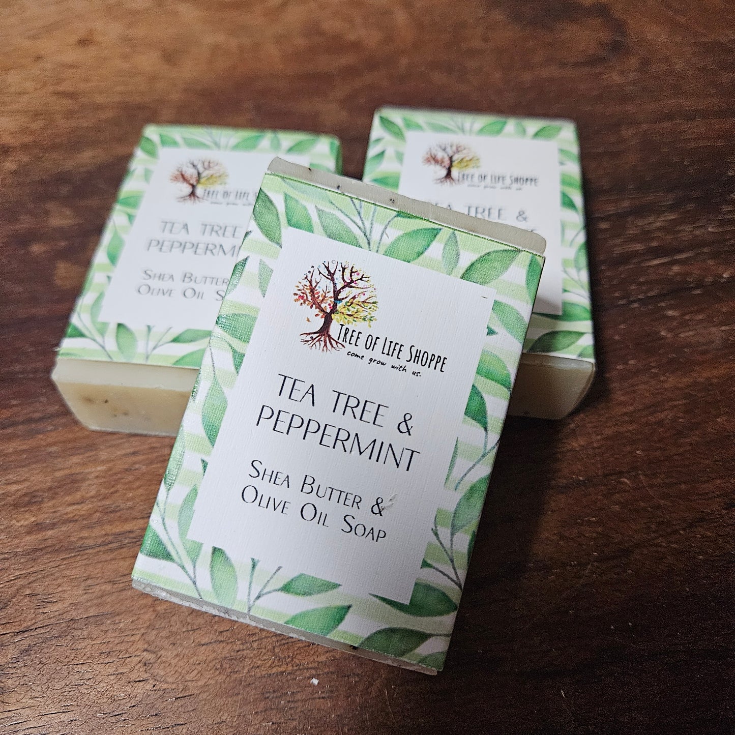 Tea Tree & Peppermint Soap - Shea Butter & Olive Oil Soap