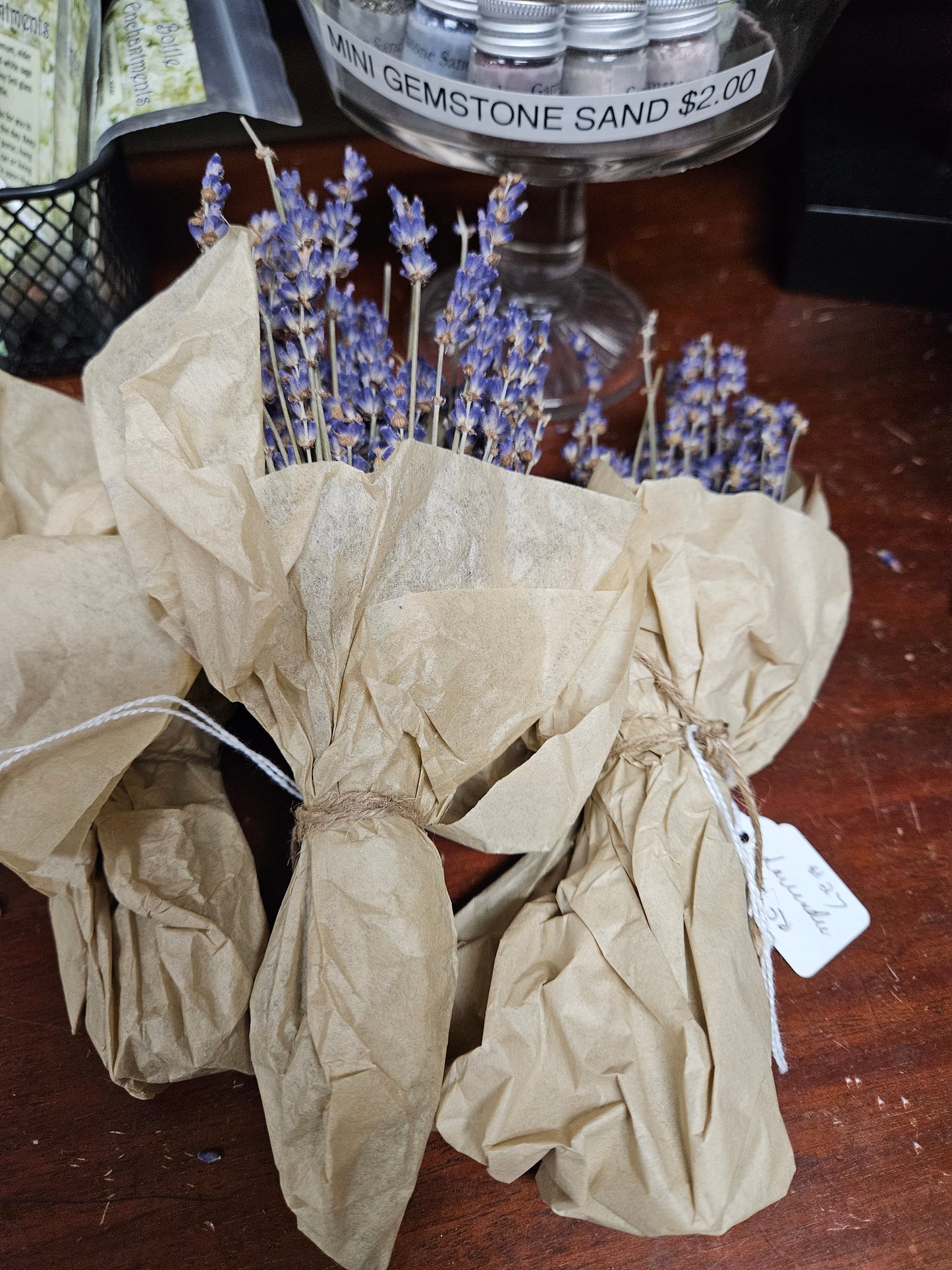 Mini Dried Lavendar Bundles