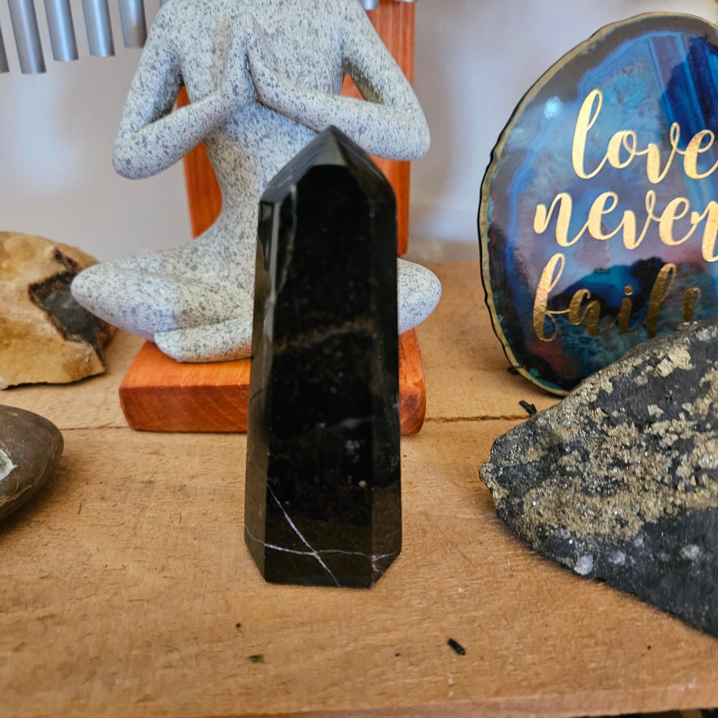 Blue Tiger Eye “Hawk Eye” Towers