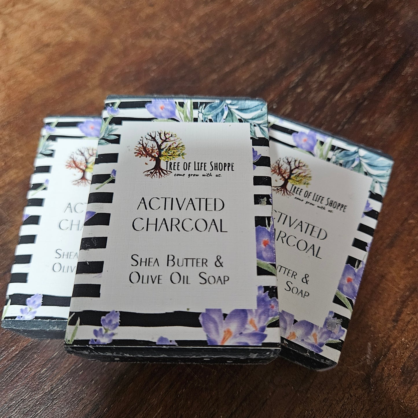 Activated Charcoal Soap - Shea Butter & Olive Oil Soap