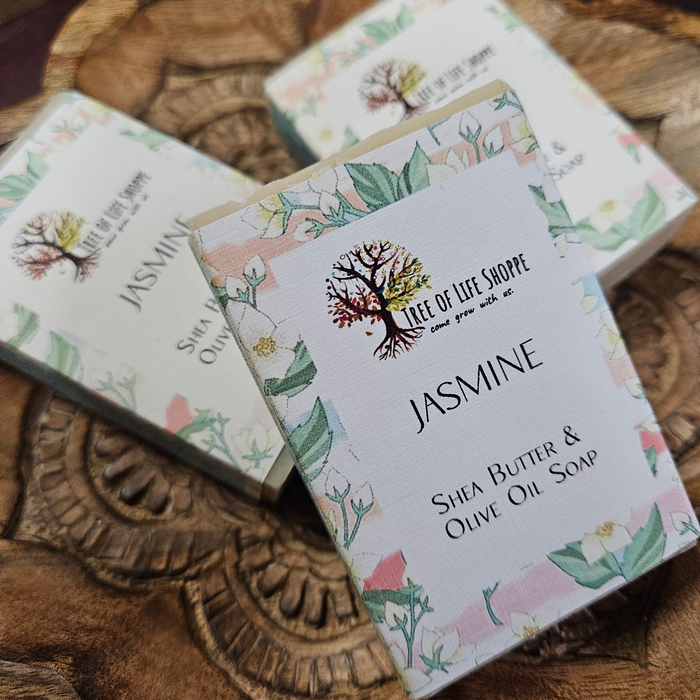 Jasmine Soap - Shea Butter & Olive Oil Soap