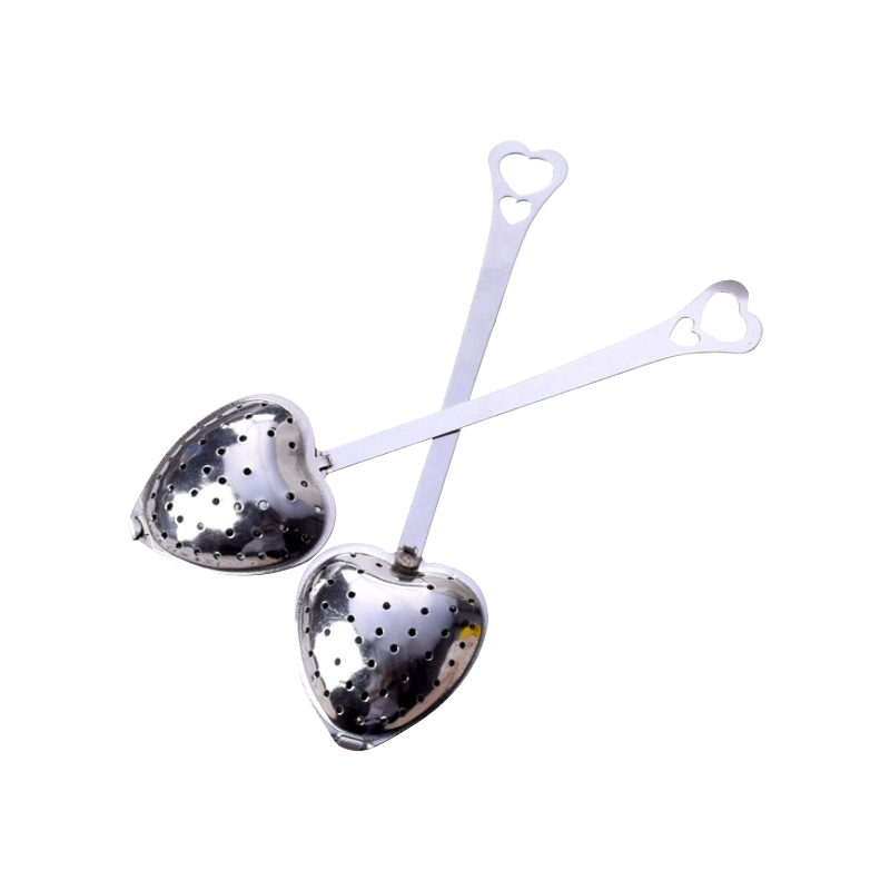 Heart Shaped Tea Stainer with long arm